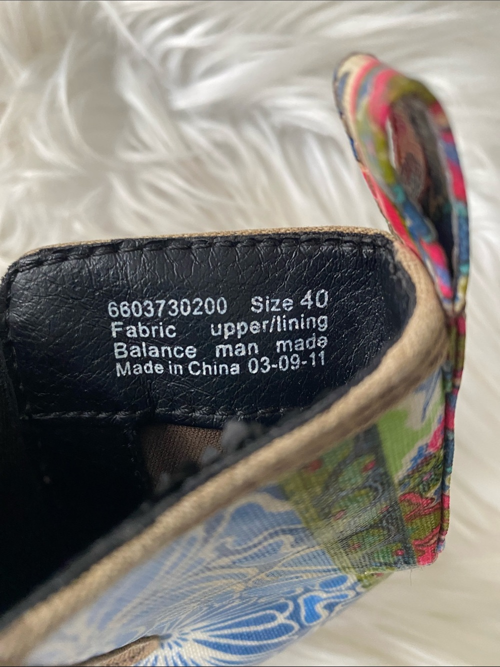 Dansko Chelsea wellies Patterned Floral Chelsea Boots in Blue and Olive - Picture 10 of 12